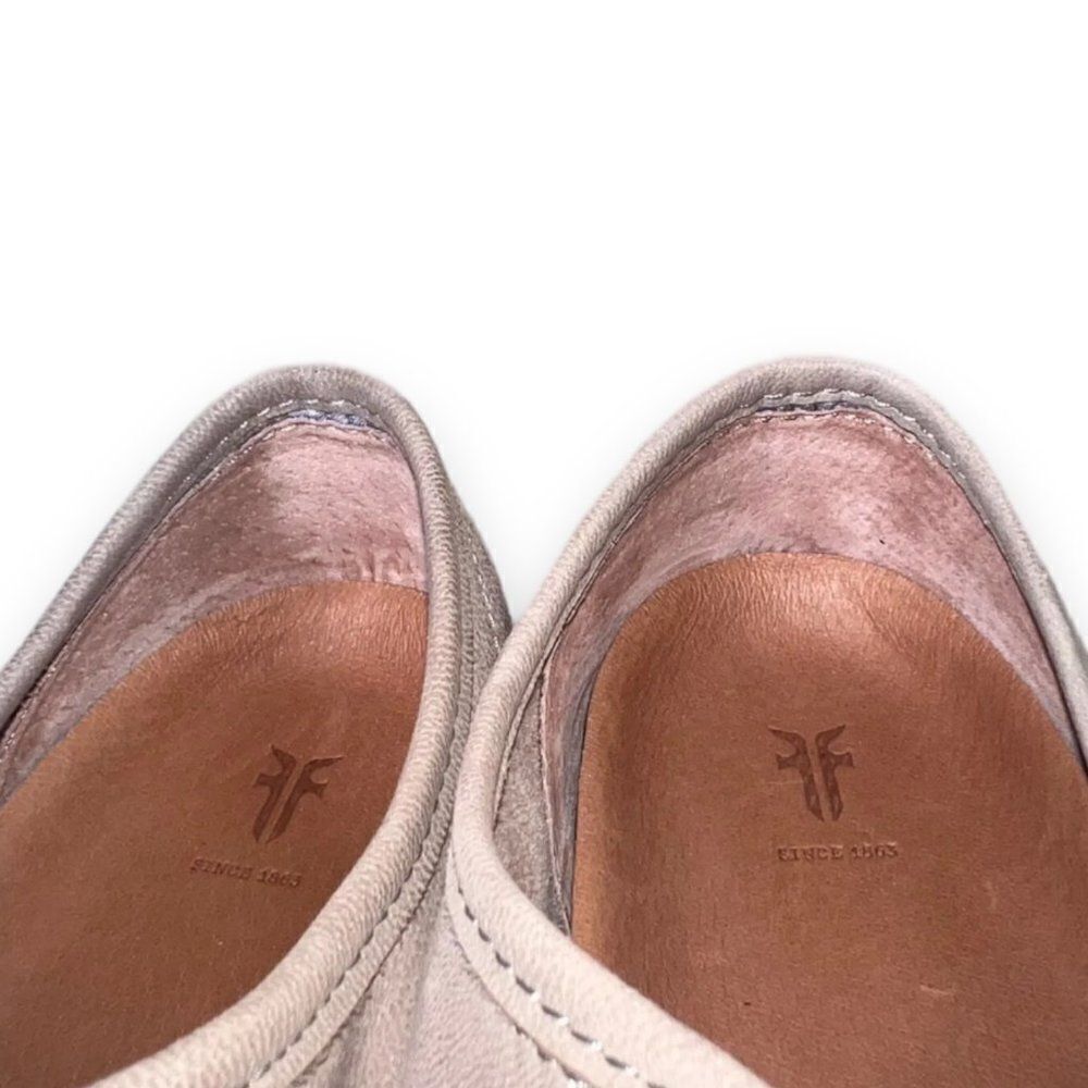 Frye Peggy Low Lace Up Casual Sneakers Taupe Women's 6.5 - Picture 11 of 11